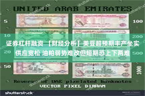 证券杠杆融资 【财经分析】美豆超预期丰产坐实供应宽松 油粕弱势难改但短期恐上下两难