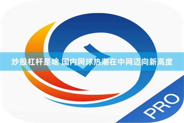 炒股杠杆是啥 国内网球热潮在中网迈向新高度