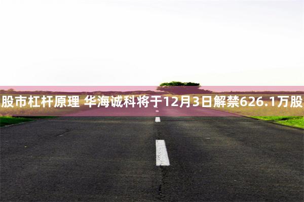 股市杠杆原理 华海诚科将于12月3日解禁626.1万股