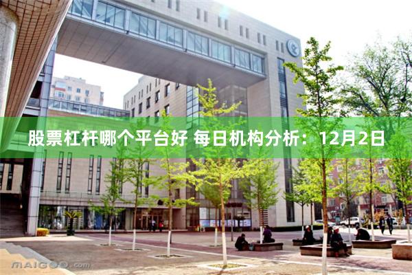 股票杠杆哪个平台好 每日机构分析：12月2日