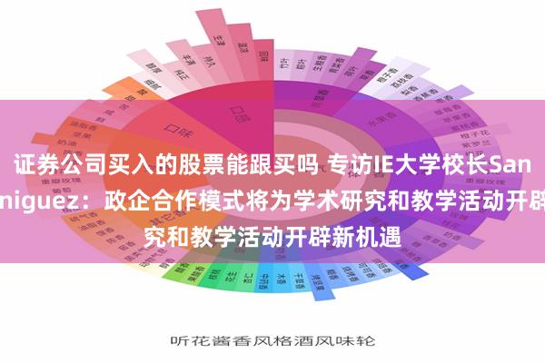 证券公司买入的股票能跟买吗 专访IE大学校长Santiago Iniguez：政企合作模式将为学术研究和教学活动开辟新机遇